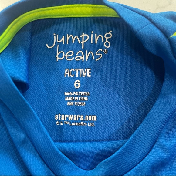 Boys Star Wars Tee - jumping beans - Size 6 - Picture 4 of 9